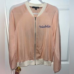 Pink LightWeight Jacket Wanderlust